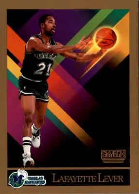 Lafayette Lever Dallas Mavericks 1990-91 SkyBox #376 Basketball Card NM-MT