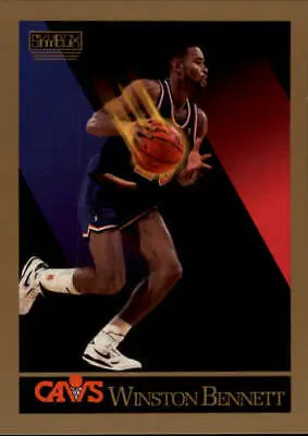 1990-91 SkyBox #48 Winston Bennett Cleveland Cavaliers Basketball Card in NM-MT condition