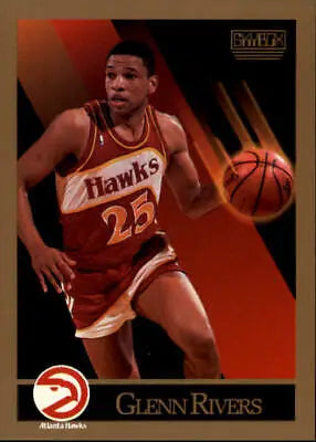 Basketball trading card of Doc Rivers in action, number 25, Atlanta Hawks