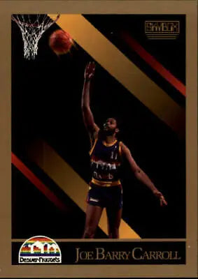 1990-91 SkyBox #72 Joe Barry Carroll SP Denver Nuggets Basketball Card in NM-MT condition