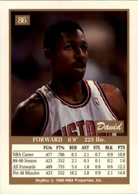 Basketball card featuring Mark Aguirre from 1990-91 SkyBox Detroit Pistons collection