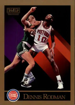 Dennis Rodman 1990-91 SkyBox #91 Basketball Card Detroit Pistons NBA Sport NM-MT