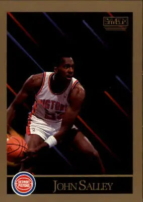 John Salley Detroit Pistons basketball card from 1990-91 SkyBox collection