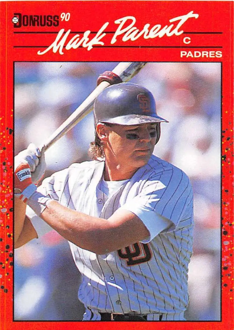 1990 Donruss #229 Mark Parent San Diego Padres Baseball Card for trading cards collectors