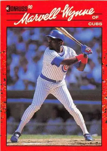 1990 Donruss #255 Marvell Wynne NM card with original gloss, typically sells well