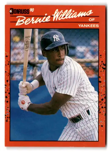 1990 Donruss #689 Bernie Williams mint RC rookie baseball card with original gloss