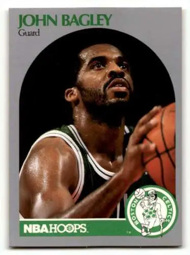 1990 Hoops #38 John Bagley Boston Celtics Basketball Card with original gloss NM