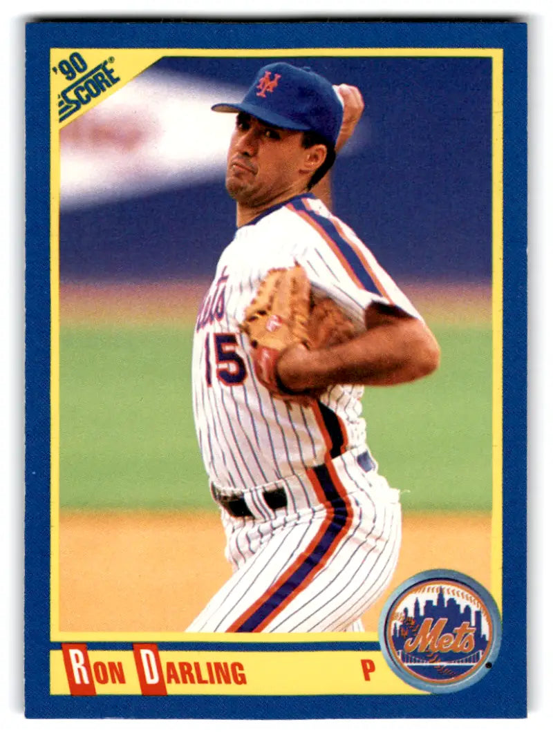 1990 Score #446 Ron Darling NM-MT Mets 