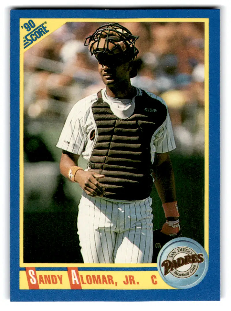 1990 Score #577 Sandy Alomar Jr. NM-MT Padres 