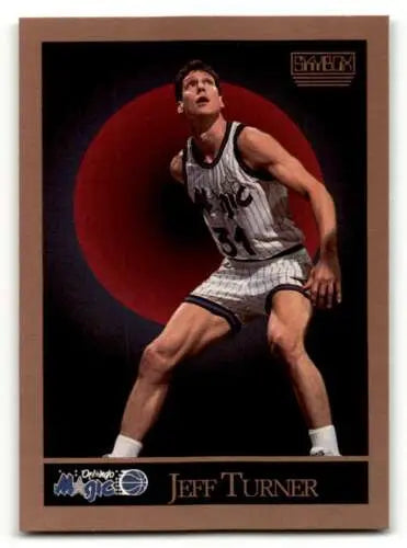 1990 SkyBox #208 Jeff Turner Orlando Magic Basketball Card with original gloss NM quality