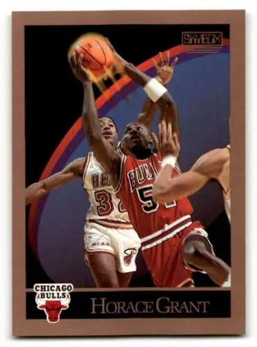 1990 SkyBox #39 Horace Grant Chicago Bulls Basketball Card with original gloss finish