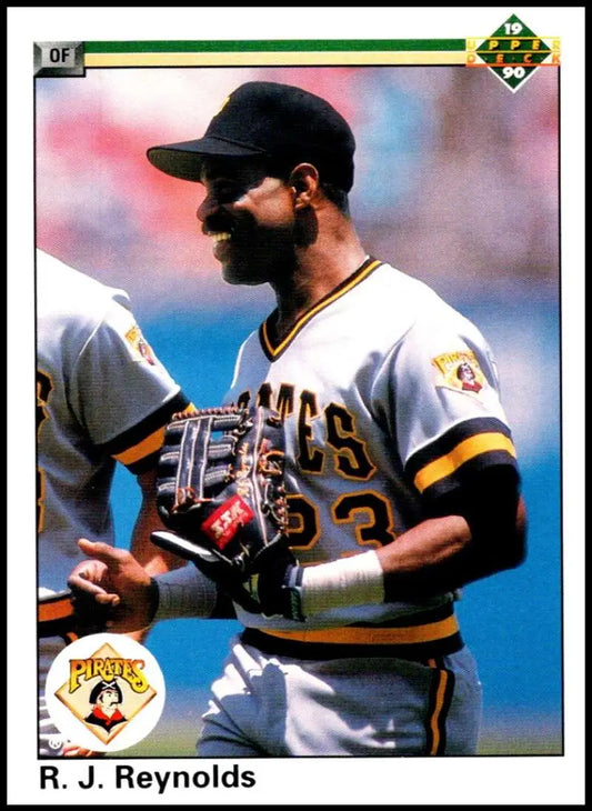 Baseball player in Pittsburgh Pirates uniform number 33 on Upper Deck baseball card