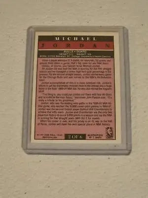 Framed Michael Jordan basketball card from 1991-92 Fleer showcasing Chicago Bulls legend