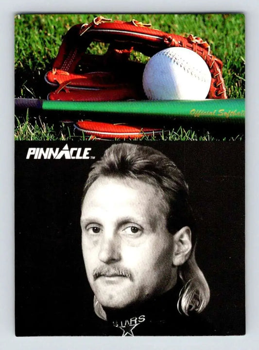 Baseball trading card featuring Craig Ludwig and a Minnesota North Stars theme