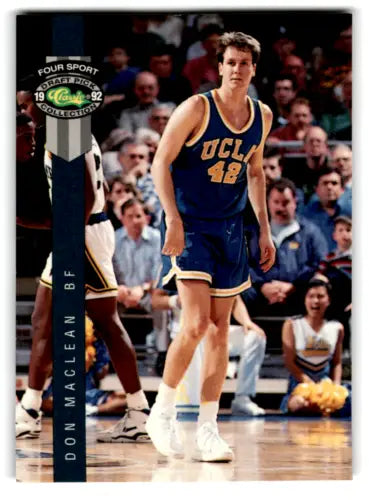 1992 Classic Four Sport Don MacLean EX/NM Basketball Trading Card with original gloss