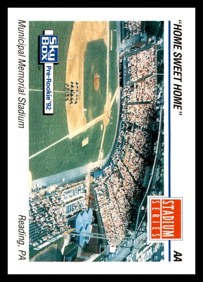 Aerial view of Beehive Field, home of the Britain Red Sox, near neighborhood