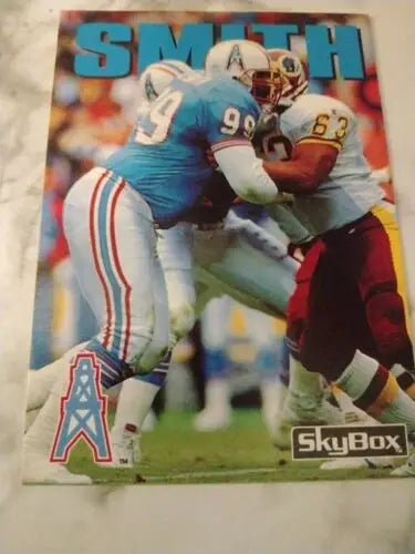 1992 SkyBox Doug Smith Houston Oilers #212 trading card featuring Doug Smith