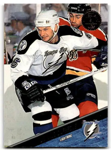 1993-94 Leaf #355 Donald Dufresne hockey trading card with original gloss detail