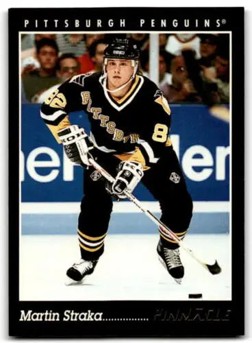 1993-94 Pinnacle #204 Martin Straka hockey card in original gloss near mint condition