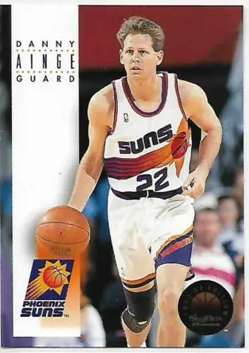 1993-94 SkyBox #144 Danny Ainge basketball card with original gloss, cards typically sell well