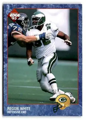 Reggie White 1993 Collector’s Edge trading card #75 from limited edition #/100000