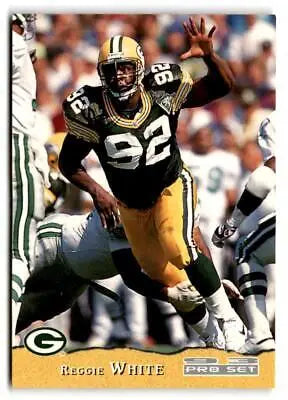 Reggie White 1993 Pro Set #158 football trading card for collectors