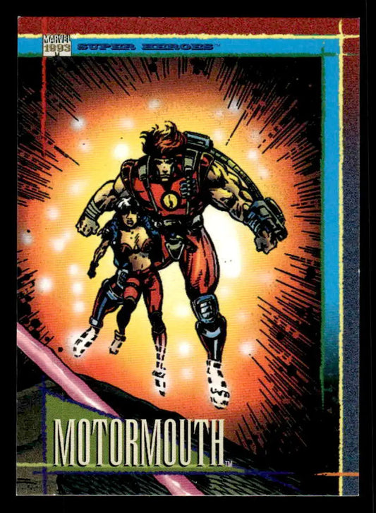 Motormouth Marvel trading card from 1993 SkyBox Marvel Universe #129 collection