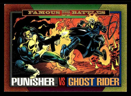 1993 SkyBox Marvel Universe #176 Punisher Ghost Rider comic card collectible