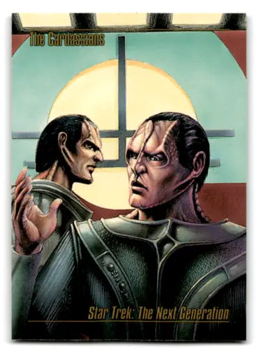 1993 Skybox Star Trek Master Series Cardassians trading card with original gloss NM condition