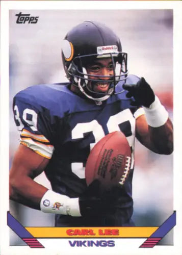 Carl Lee Minnesota Vikings Football Card from 1993 Topps #388 in NM-MT condition