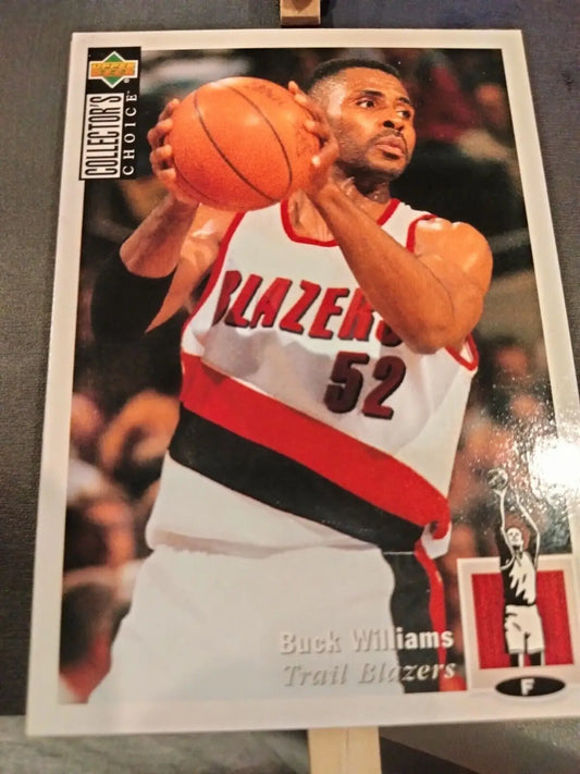 Buck Williams 1994-95 Collector’s Choice Trail Blazers Basketball Card #52