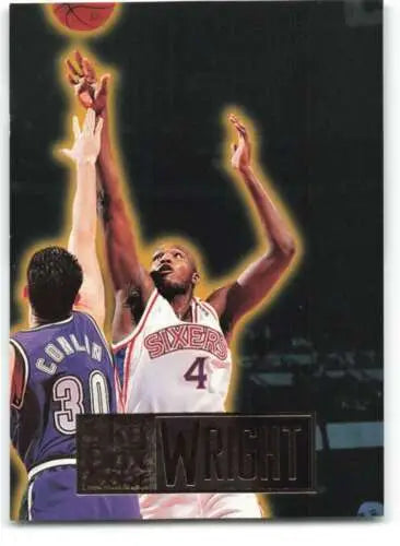 1994-95 Skybox Premium Sharone Wright NM-MT RC Rookie Basketball Card with original gloss