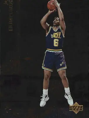 Basketball player shooting featured on 1994-95 Upper Deck Special Edition card