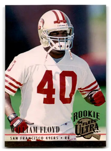 1994 Fleer Ultra William Floyd rookie card showcasing original gloss and NM-MT condition