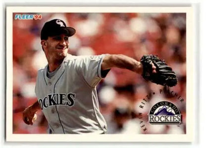 1994 Fleer Update U130 Kevin Ritz Colorado Rockies Baseball Card with original gloss