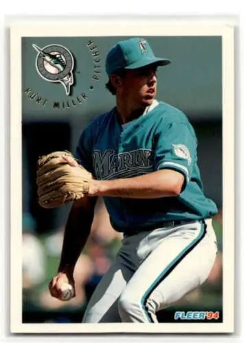 Kurt Miller Florida Marlins baseball card from 1994 Fleer Update #U137 original gloss