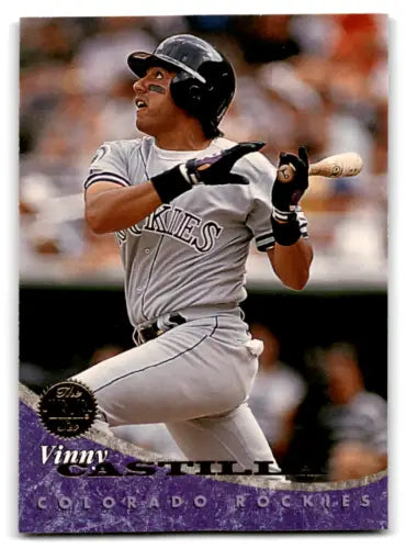 1994 Leaf #214 Vinny Castilla NM-MT Baseball Card with original gloss Rockies