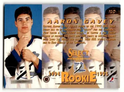 Original gloss 1994 Select #180 Aaron Gavey Tampa Bay Lightning hockey card for sale