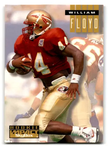 1994 SkyBox Impact #300 William Floyd football card original gloss NM-MT RC 49ers