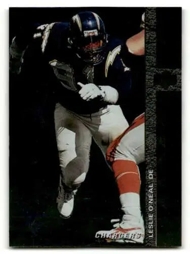 1994 SP #101 Leslie O’Neal San Diego Chargers Football Card with original gloss quality