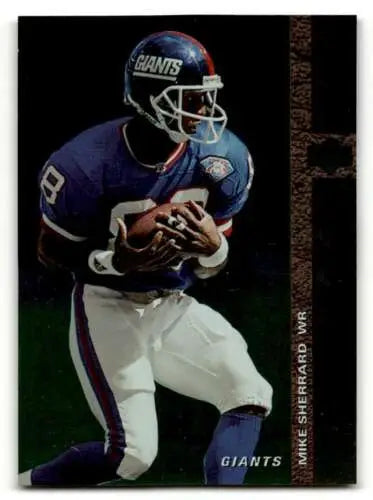 1994 SP #128 Mike Sherrard New York Giants Football Card with original gloss finish