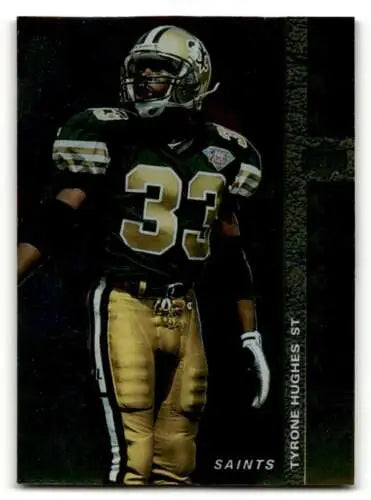 1994 SP #178 Tyrone Hughes Orleans Saints Football Card with original gloss finish