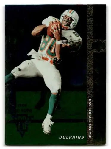 Original gloss 1994 SP #34 Irving Fryar Miami Dolphins Football Card for collectors