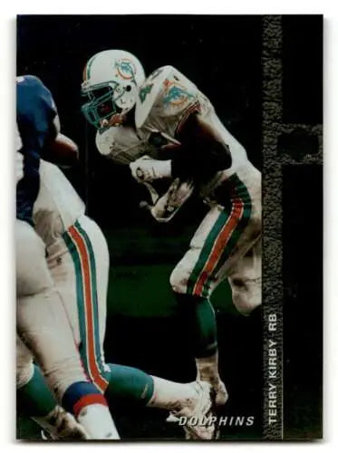 1994 SP #37 Terry Kirby Miami Dolphins Football Card with original gloss features