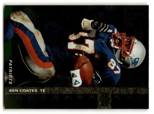 1994 SP #42 Ben Coates New England Patriots Football Cards with original gloss design