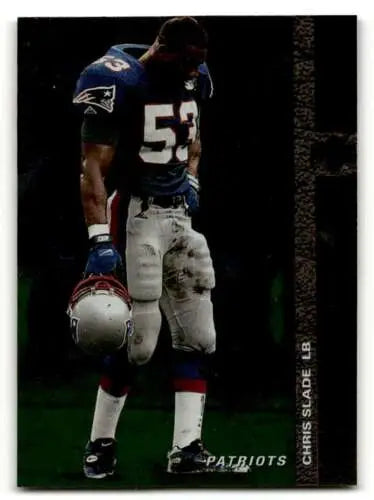 1994 SP #45 Chris Slade New England Patriots Football Card with original gloss effect