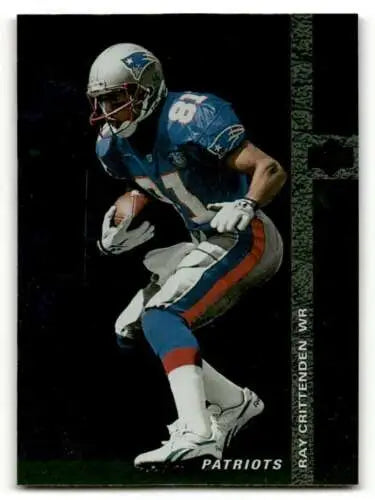 1994 SP #47 Ray Crittenden New England Patriots Football Card with original gloss