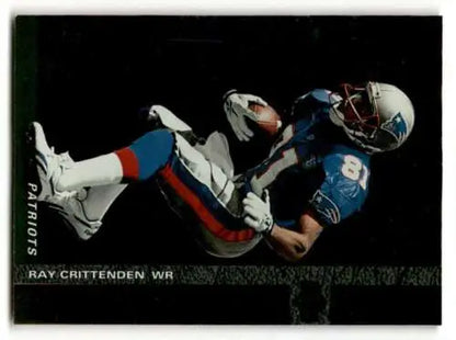 Ray Crittenden 1994 SP football card for New England Patriots football cards original gloss