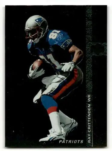 1994 SP #47 Ray Crittenden New England Patriots football card with original gloss