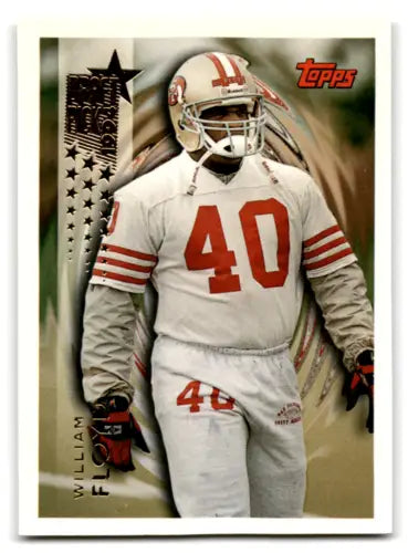 1994 Topps #618 William Floyd NM-MT RC Rookie 49ers with original gloss finish